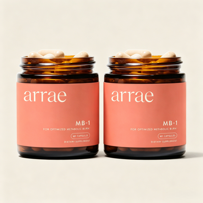 Arrae MB-1, Natural Dietary Supplement, Control Appetite, Increase Energy, Support Healthy Metabolism, 60 Capsules
